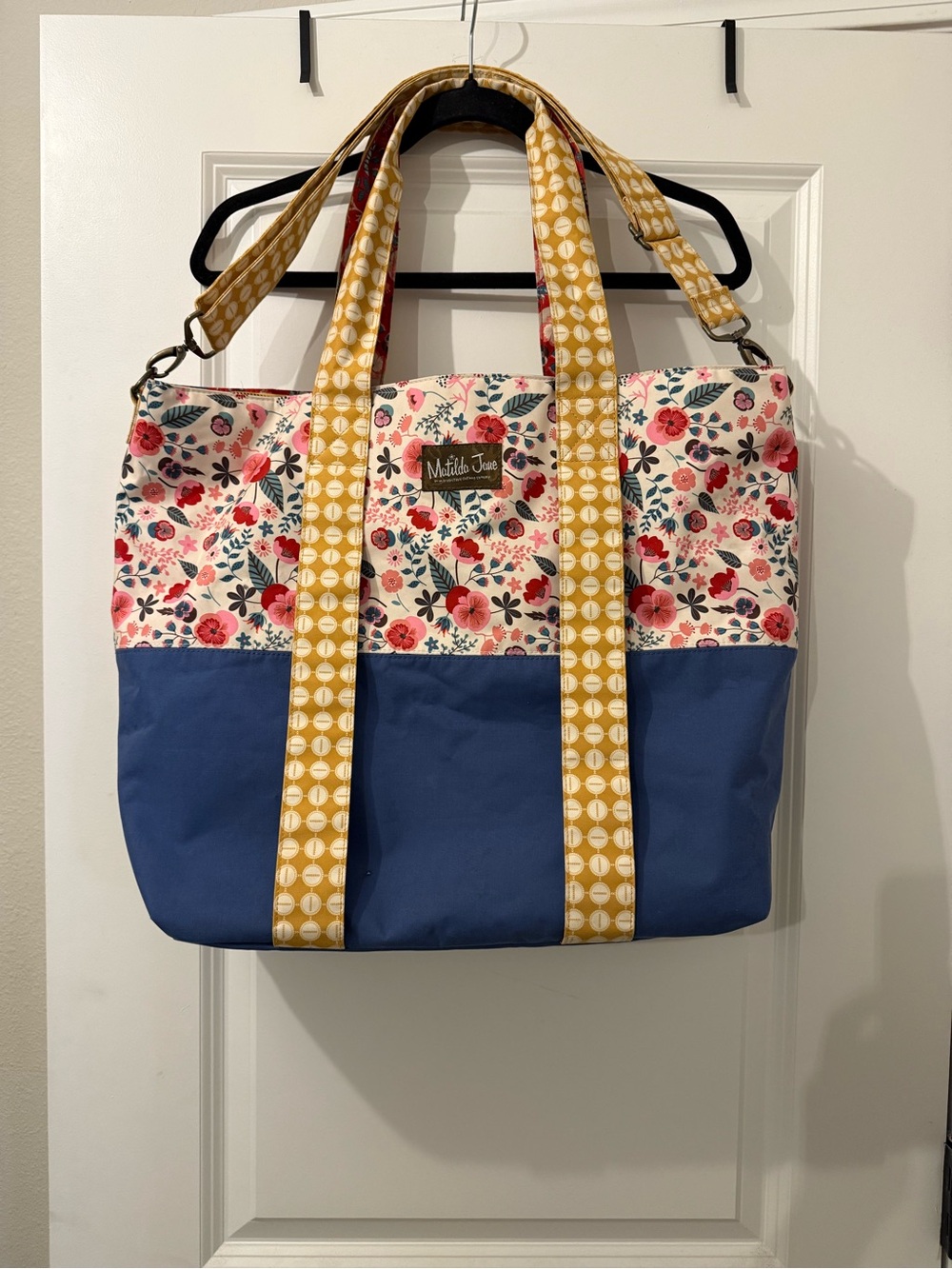 Matilda Jane Going Somewhere Weekender Tote Overnight Travel Bag *some flaws